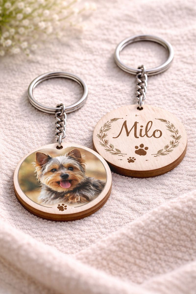 Schlüsselanhänger rund