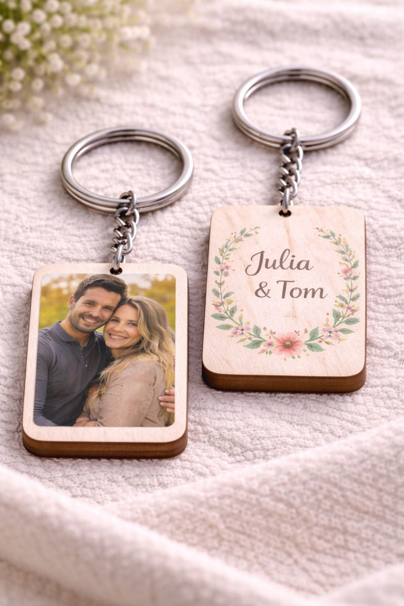 Schlüsselanhänger rechteckig