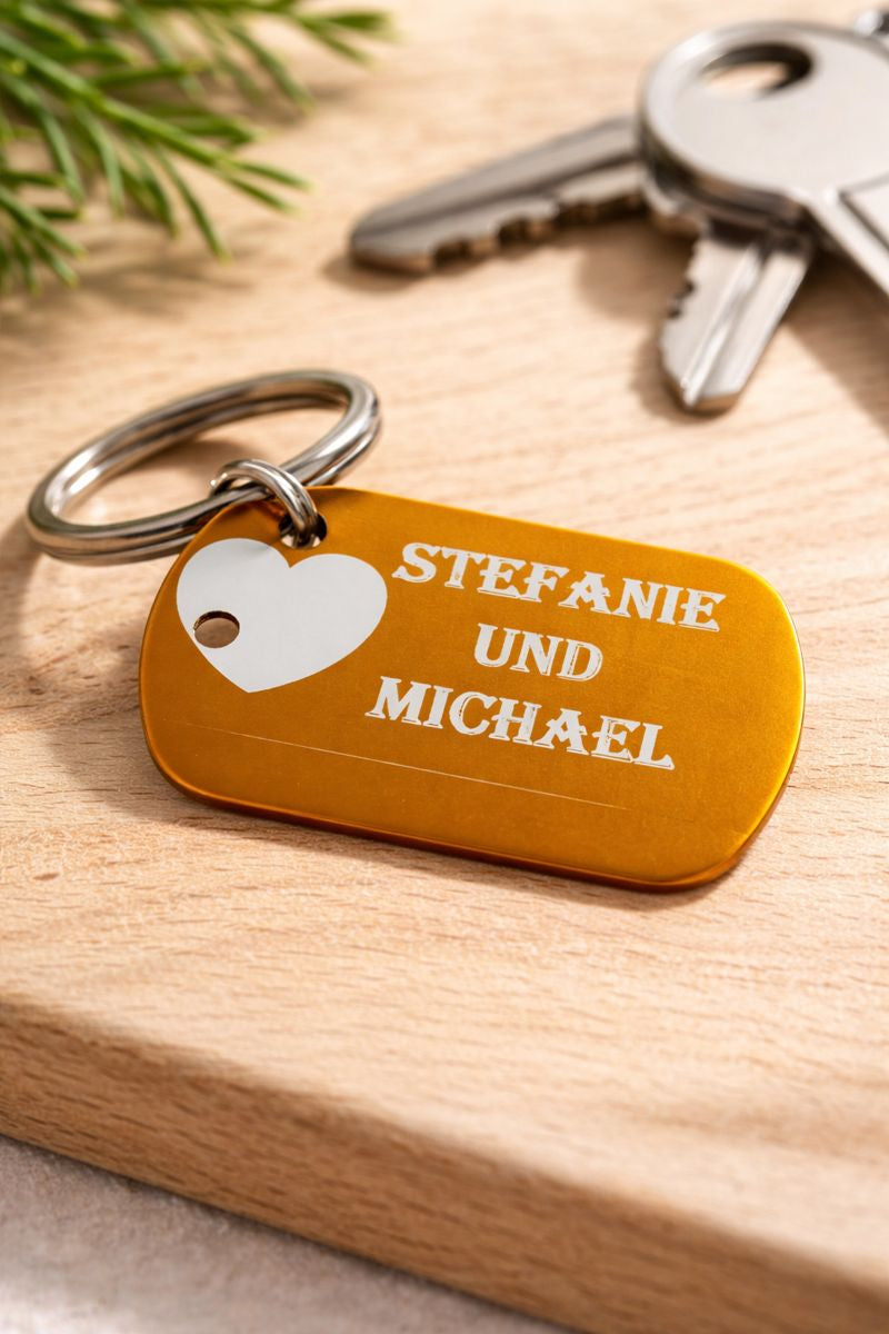 Schlüsselanhänger Aluminium