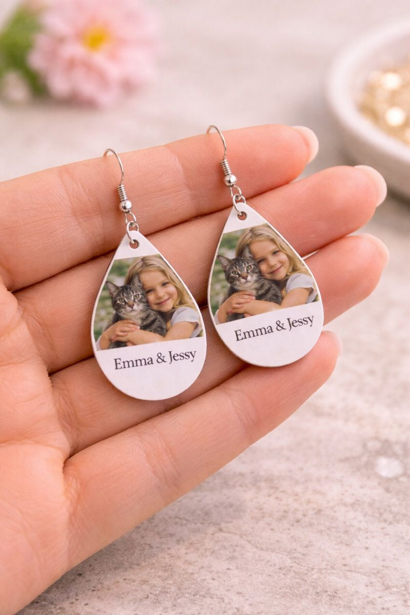 Ohrringe (Tropfenform)