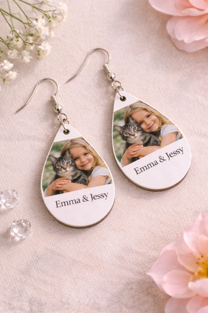 Ohrringe (Tropfenform)