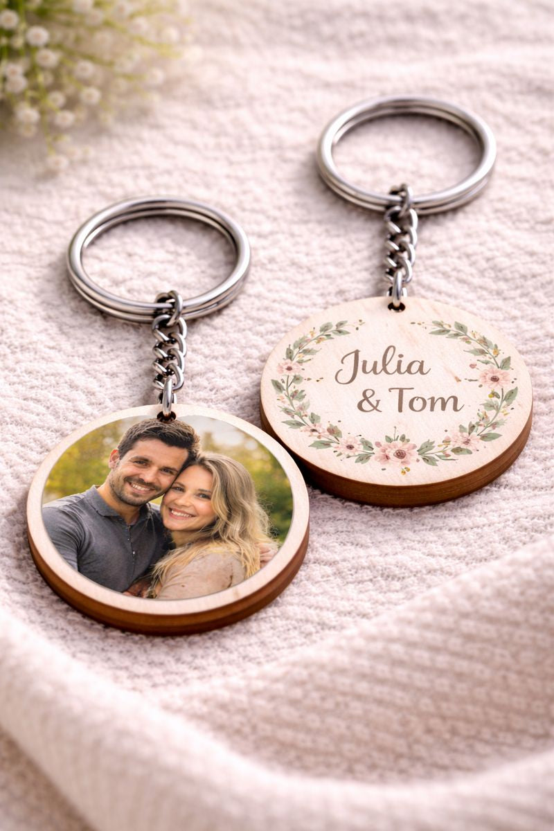 Schlüsselanhänger rund