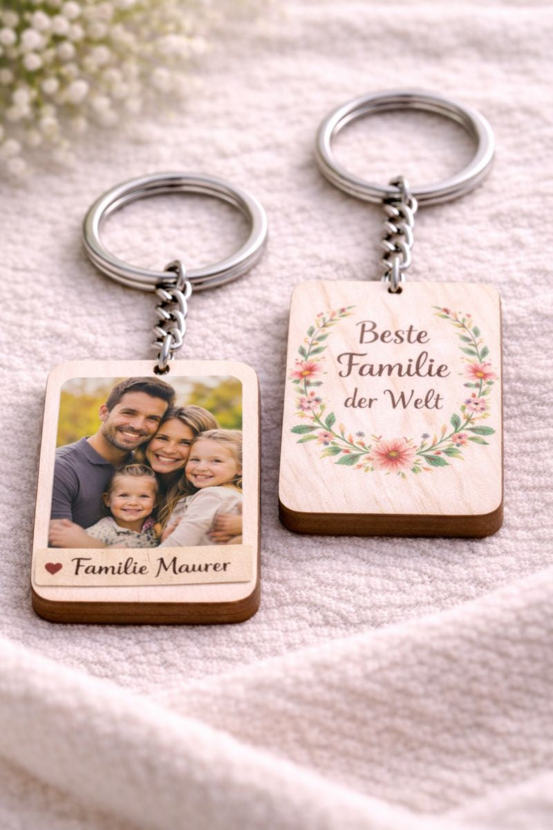 Schlüsselanhänger rechteckig