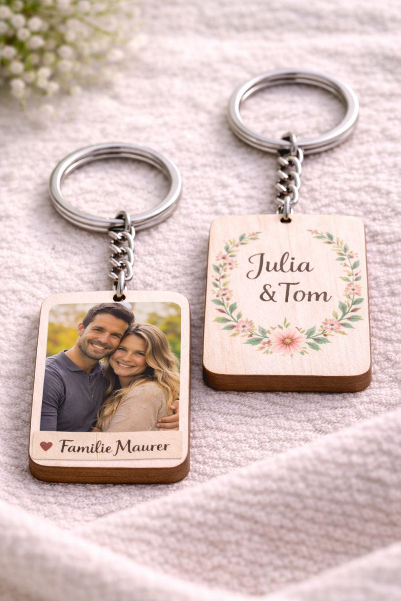 Schlüsselanhänger rechteckig